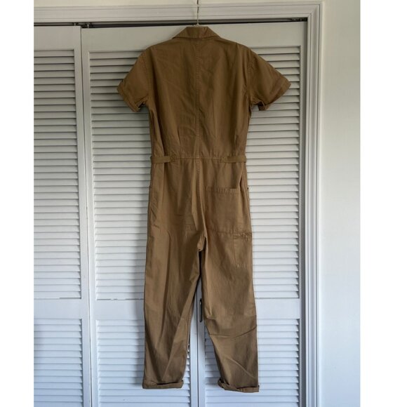 Pistola Grover Jumpsuit In Khaki Size Small - Picture 2 of 3